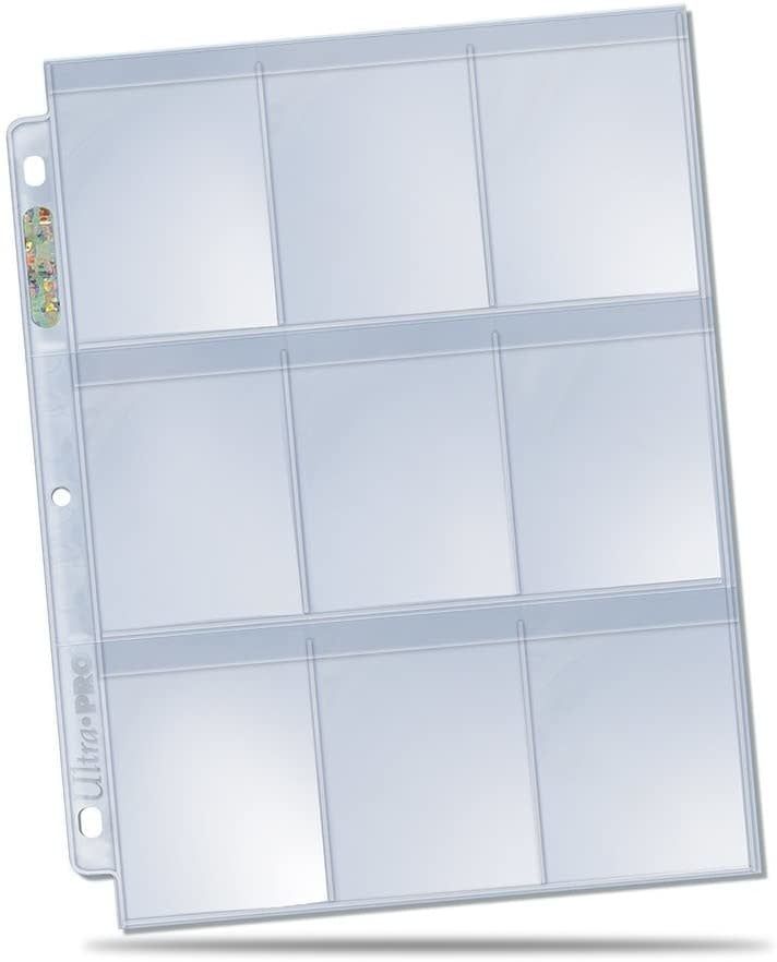 SECURE PLATINUM &quot;FLAP&quot; CLEAR BINDER: 9 POCKET: LOOSE PAGES