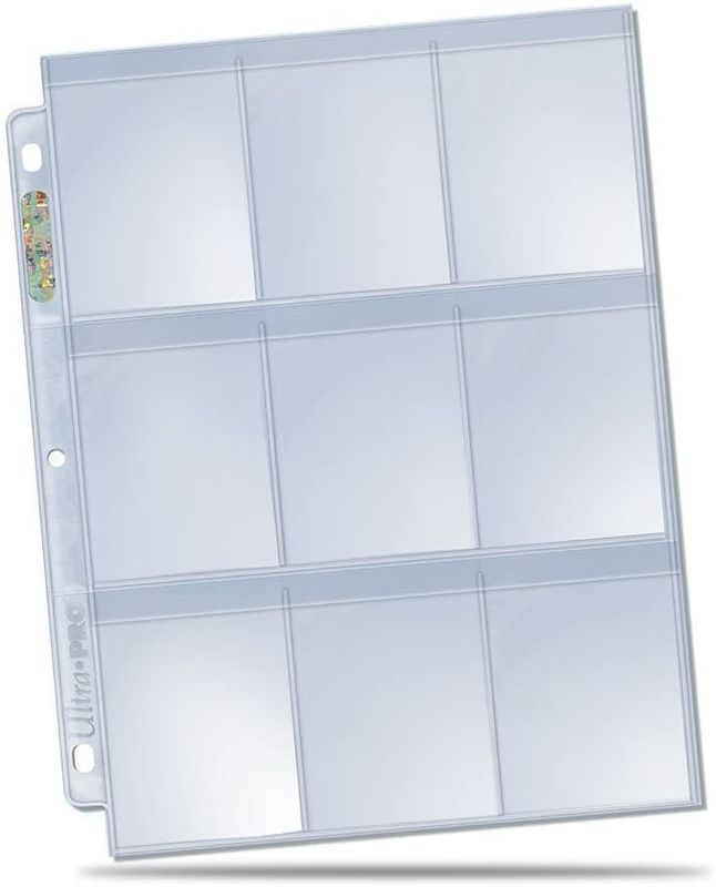 SECURE PLATINUM &quot;FLAP&quot; CLEAR BINDER: 9 POCKET: LOOSE PAGES