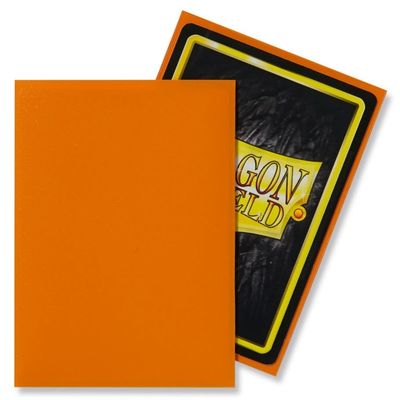 DRAGON SHIELD: MATTE ORANGE (100)
