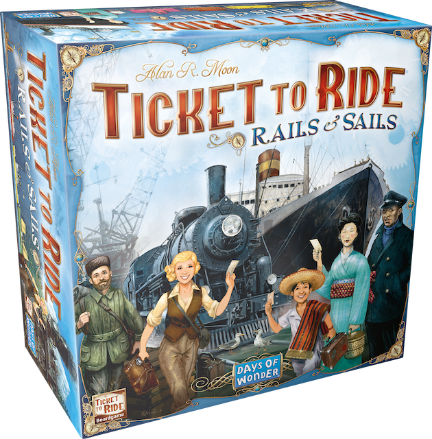 TICKET TO RIDE: RAILS &amp; SAILS