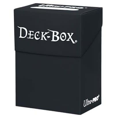 DECK BOX: SOLID BLACK