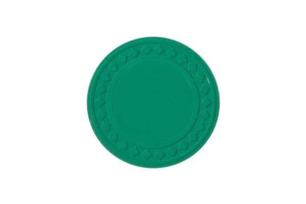 POKER CHIP 8G GREEN (50 ct)