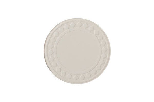 POKER CHIP 8G WHITE (50 ct)