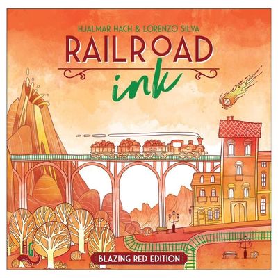 RAILROAD INK - BLAZING RED