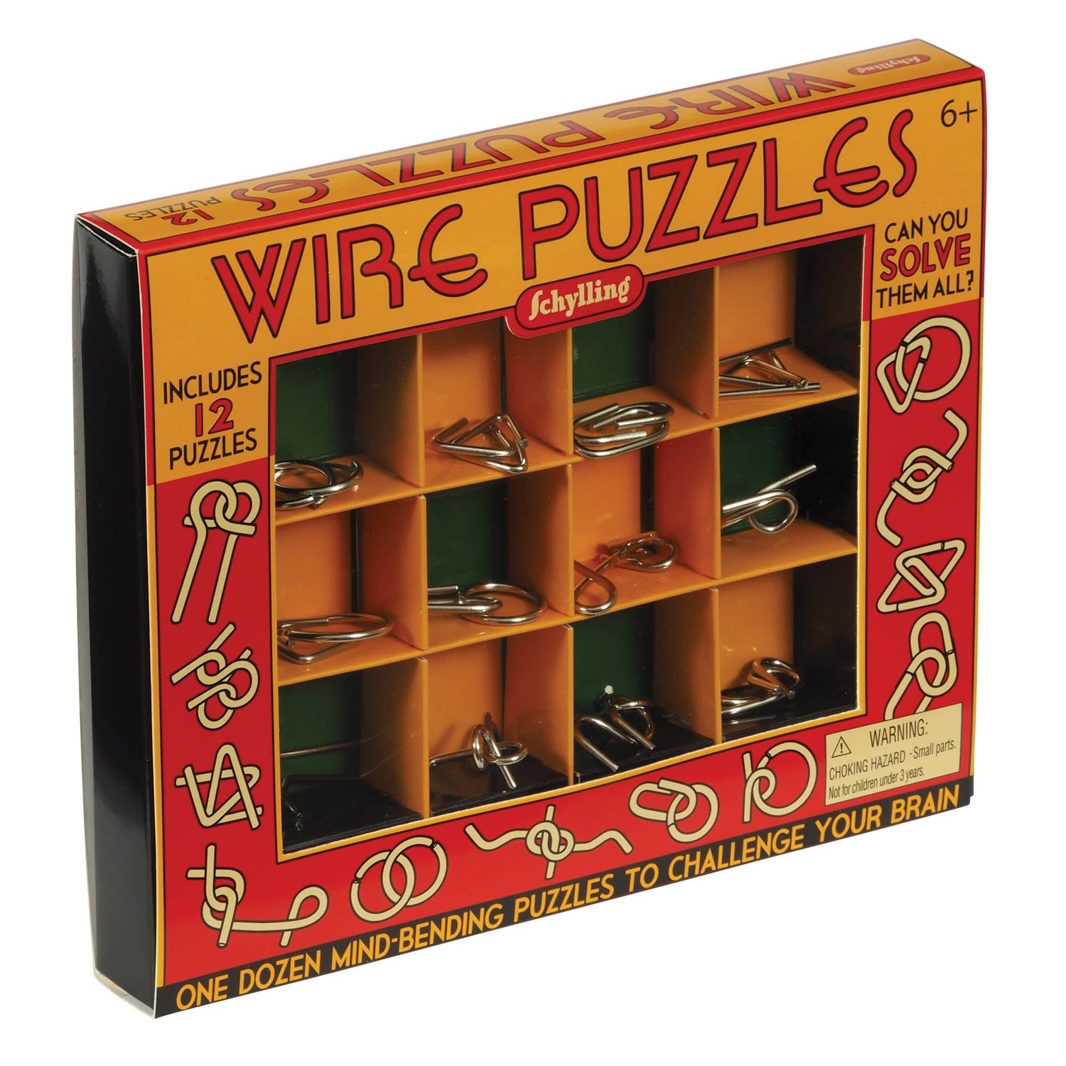 MINI WIRE PUZZLE SET (12)