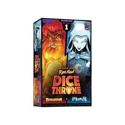 DICE THRONE: SEASON 1 REROLLED - BOX 1 - BARBARIAN VS. MOON ELF