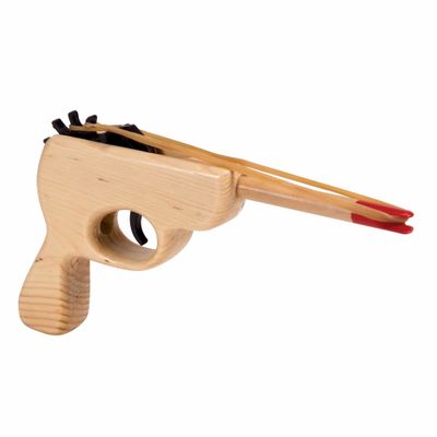 RUBBER BAND SHOOTER WOOD