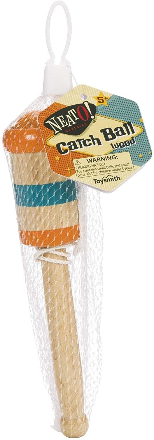BIN - WOODEN CATCH BALL