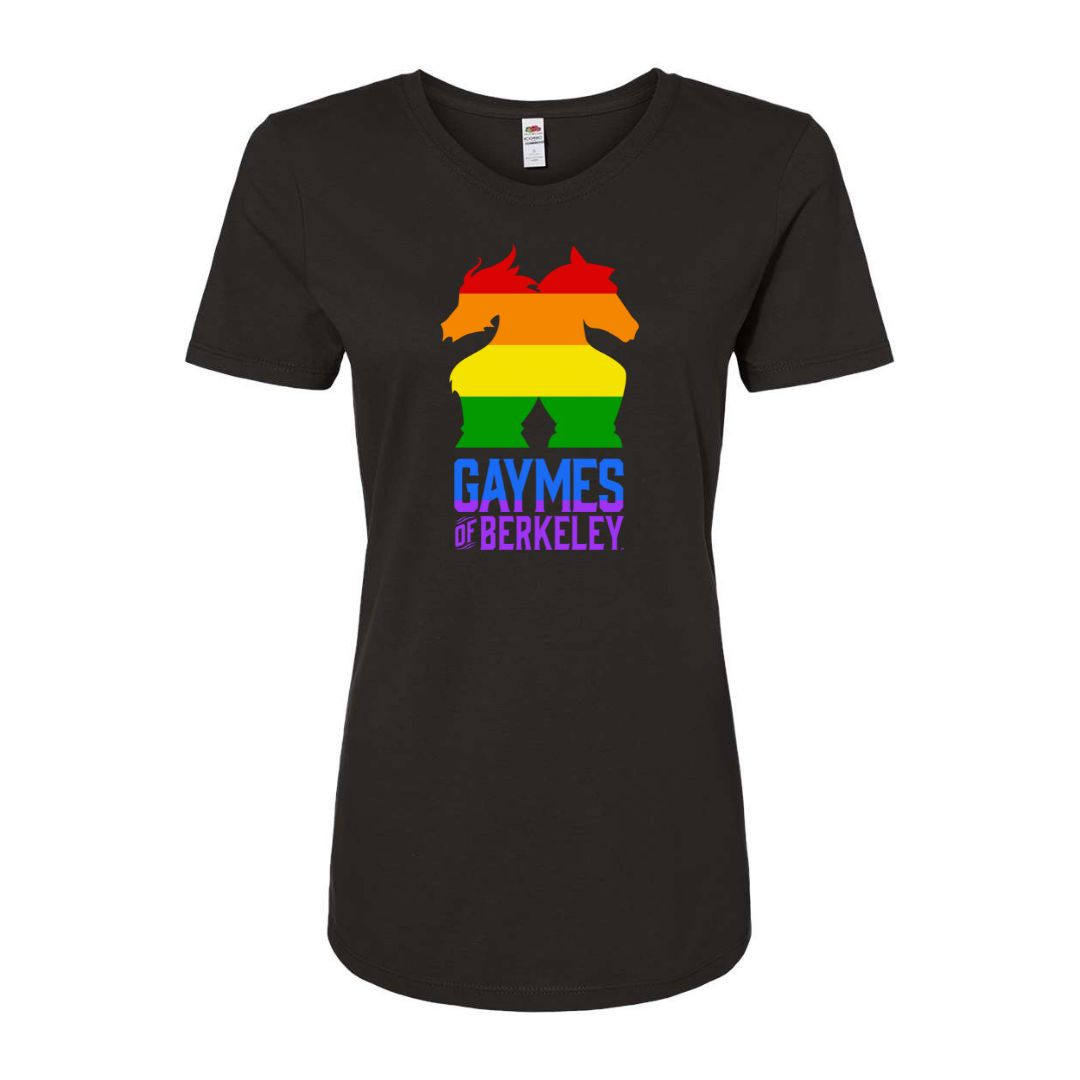 T-SHIRT GoB GAYMES HEATHER BLACK Women