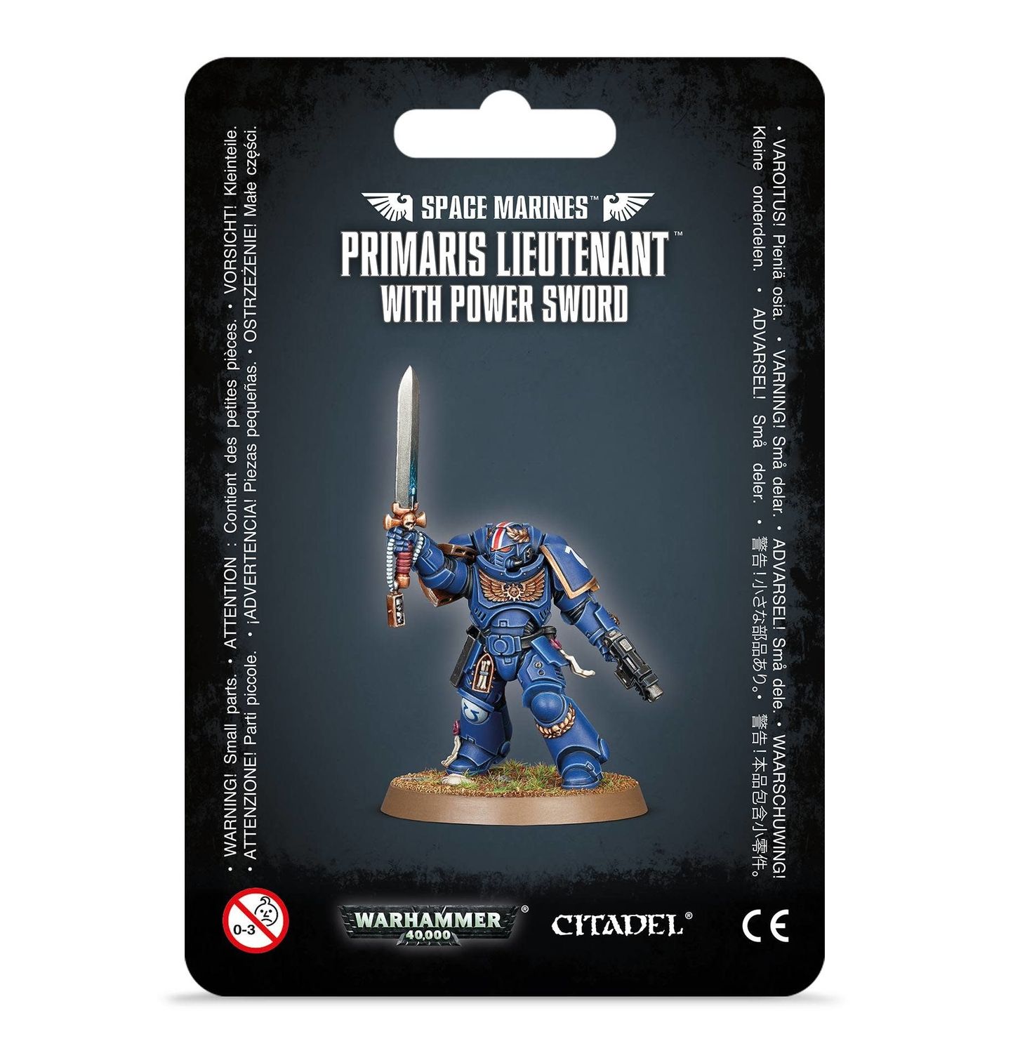 SPACE MARINES: LIEUTENANT W/ POWER SWORD