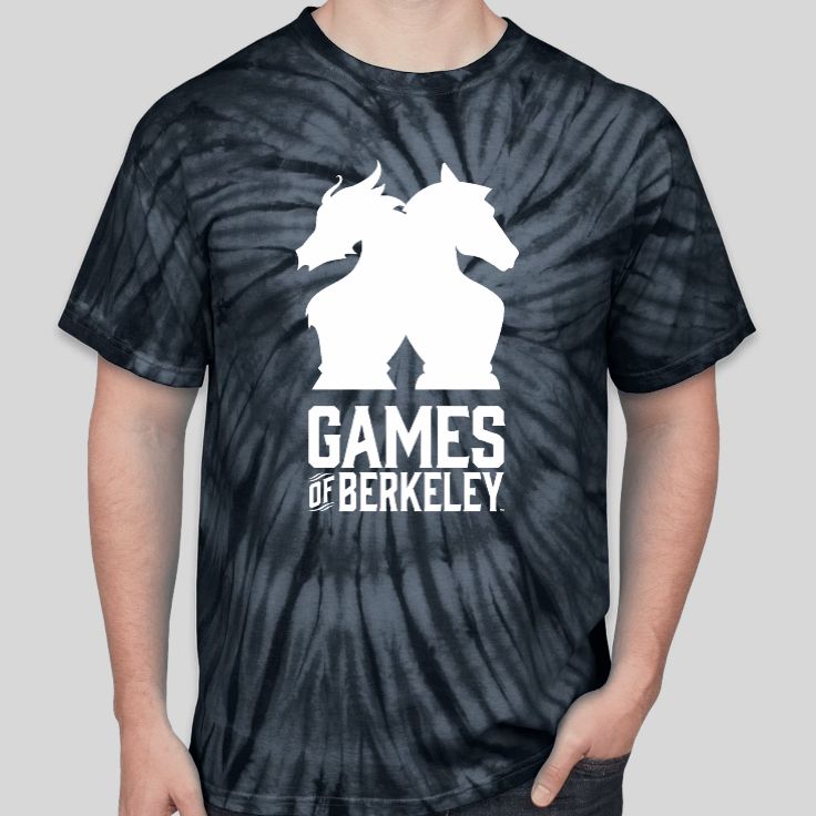 T-SHIRT GoB TIE-DYE BLACK UNISEX