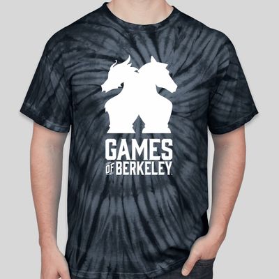 T-SHIRT GoB TIE-DYE BLACK UNISEX