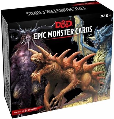D&amp;D 5E: EPIC MONSTER CARDS
