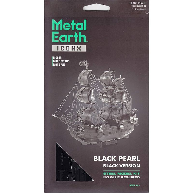 3D METAL EARTH BLACK PEARL BLACK