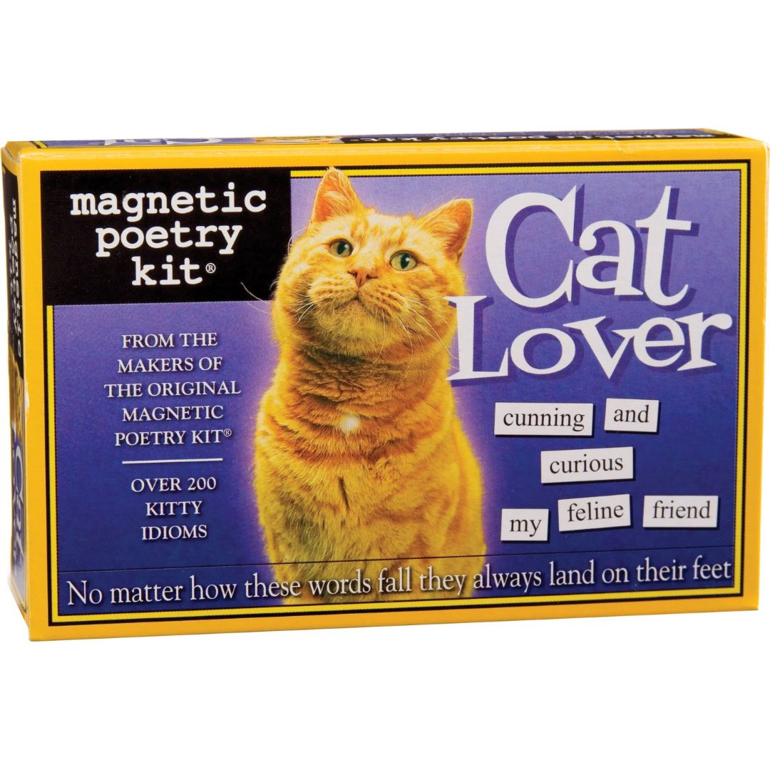 MAGNETIC POETRY CAT LOVER