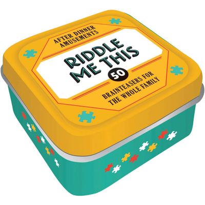 AFTER DINNER: RIDDLE ME THIS