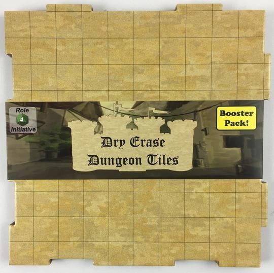 DRY ERASE DUNGEON TILES: BOOSTER PACK - EARTHTONE