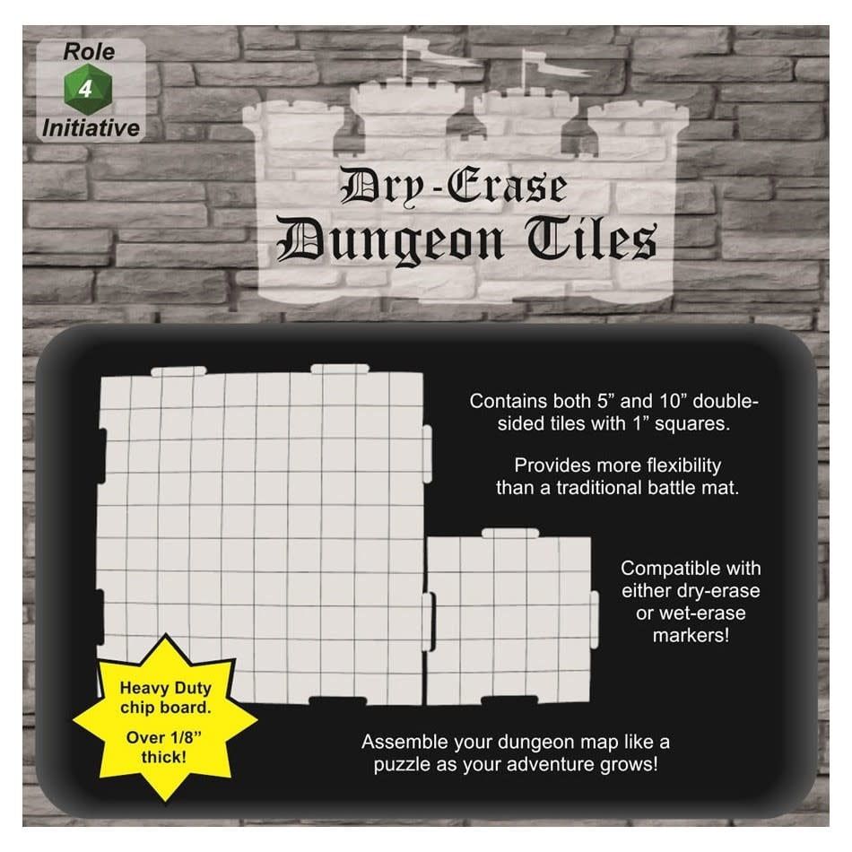 DRY ERASE DUNGEON TILES: WHITE COMBO PACK
