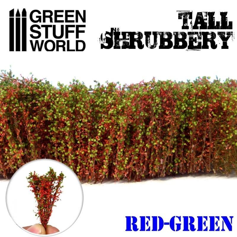 TALL SHRUBBERY - RED GREEN