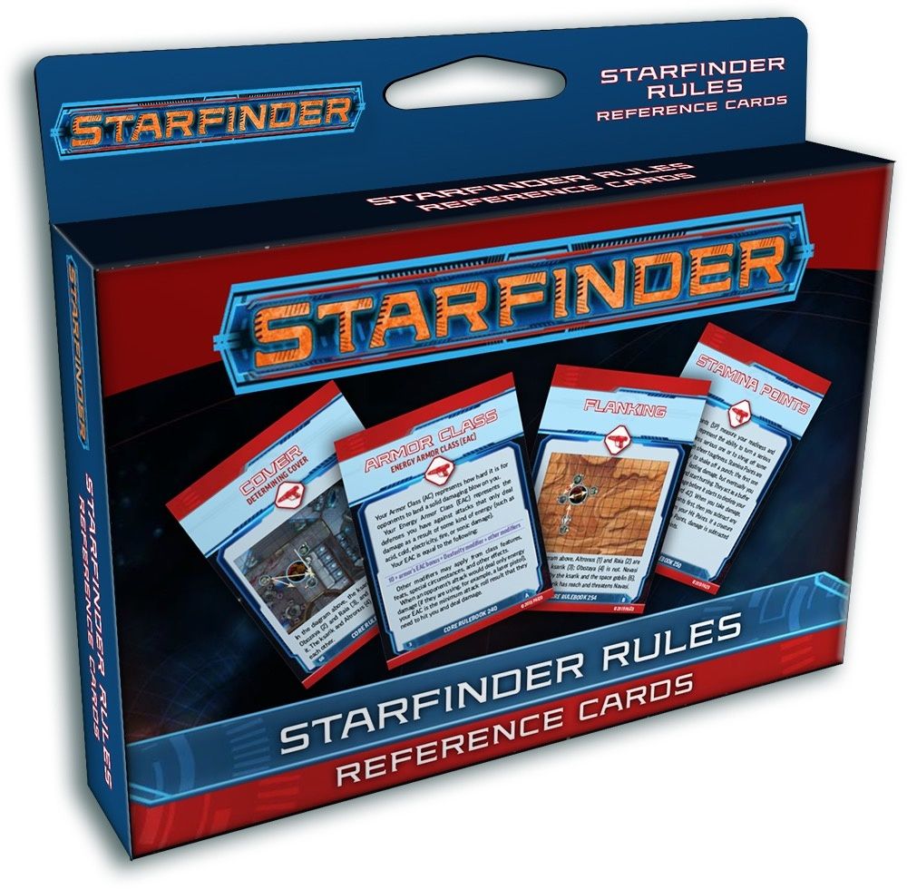 STARFINDER RULES REF. CARDS