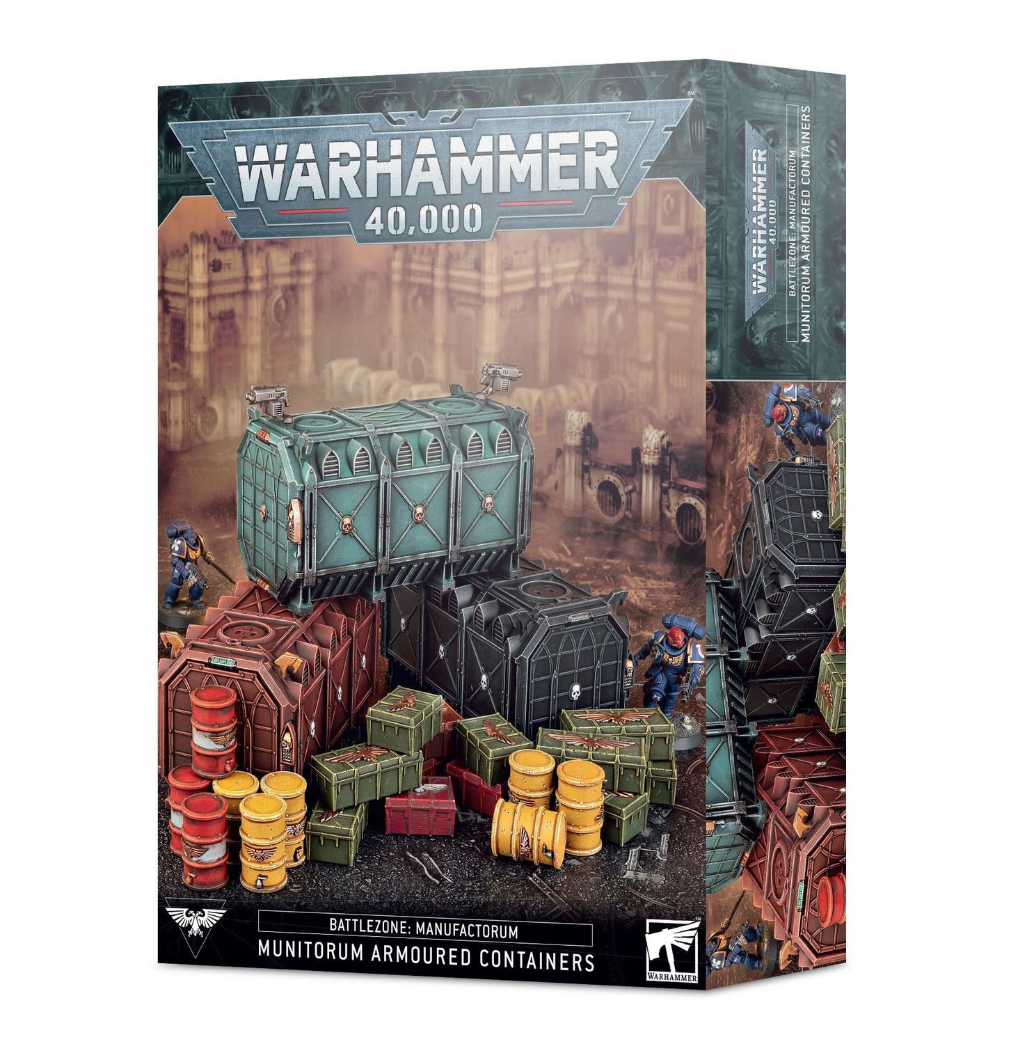 40K: MUNITORUM ARMOURED CONTAINERS