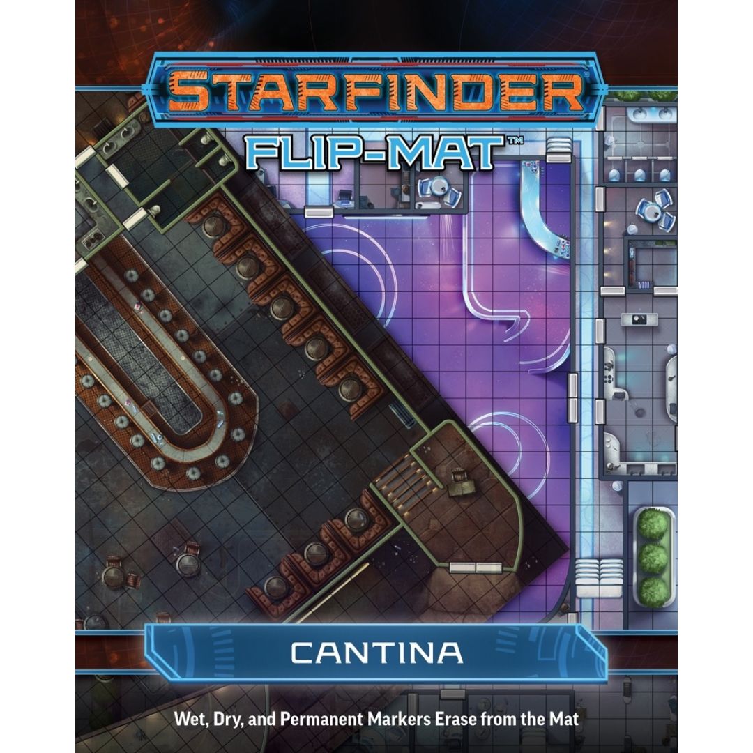 STARFINDER FLIPMAT CANTINA
