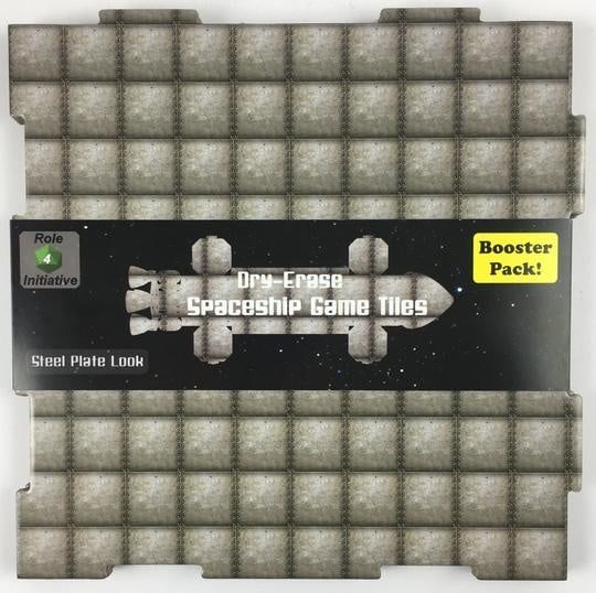 DRY ERASE DUNGEON TILES: BOOSTER PACK - STEEL PLATE