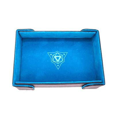 DICE TRAY: MAGNETIC TEAL RECTANGLE