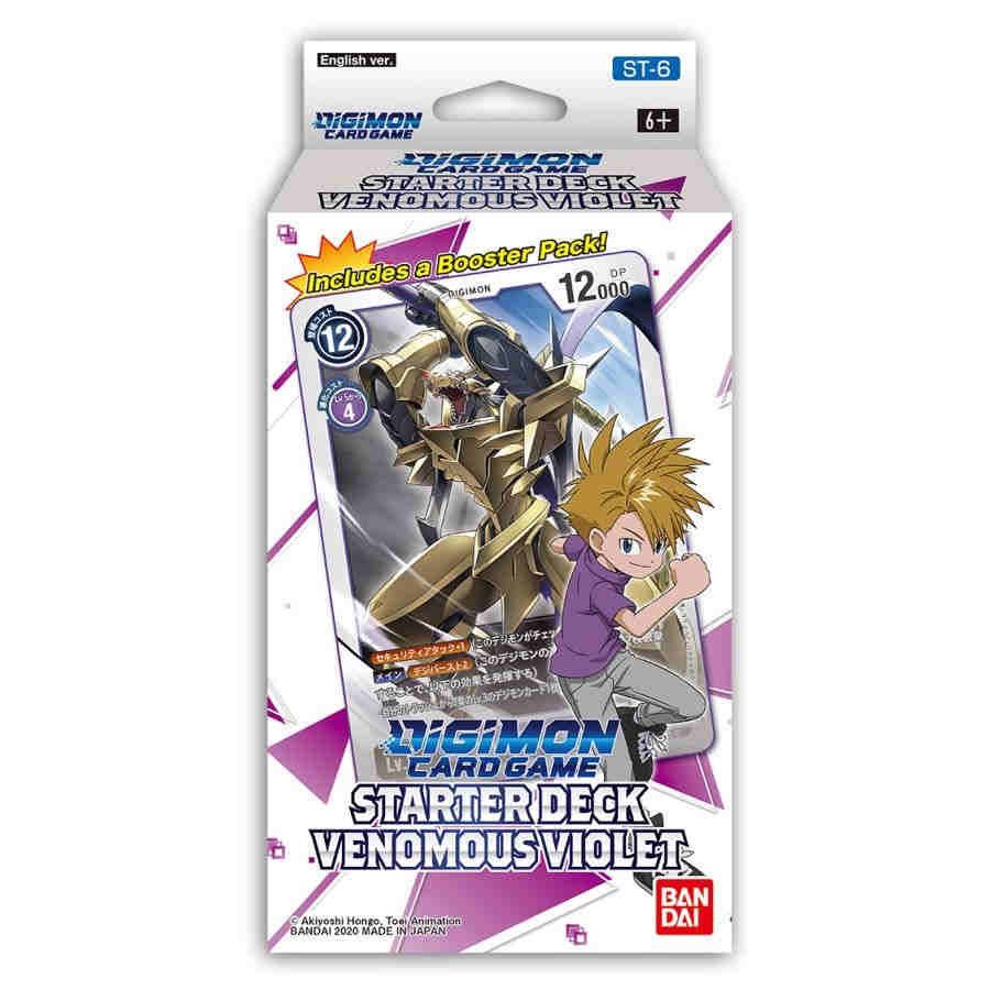 DIGIMON: VENOMOUS VIOLET - STARTER DECK
