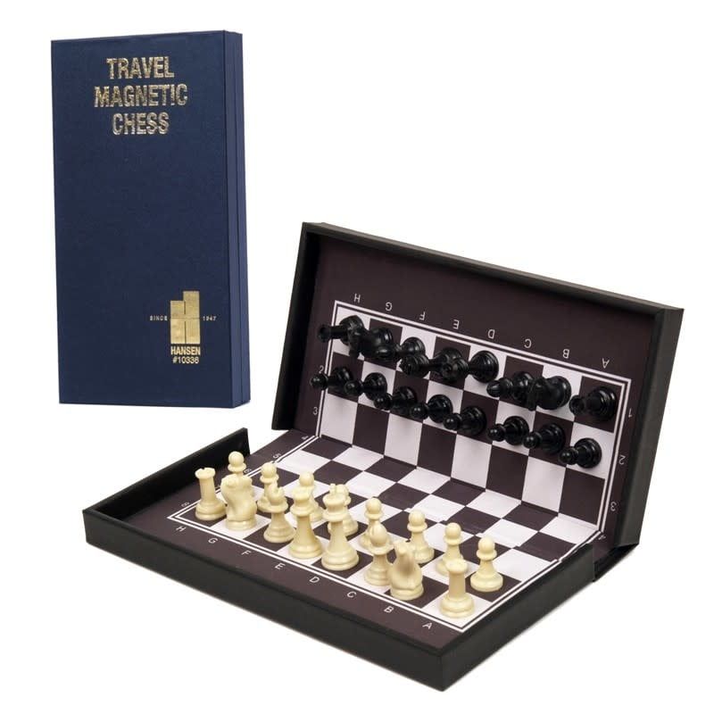 CHESS SET 1.5&quot; TRAVEL FOLDING MAGNETIC on 6.5&quot; BOARD