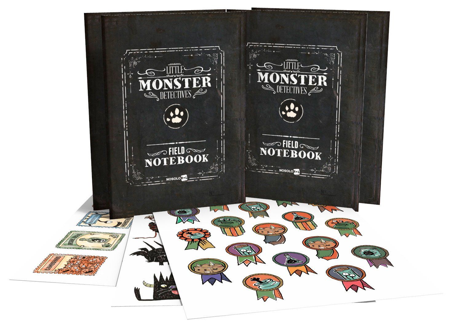 LITTLE MONSTER DETECTIVES: FIELD NOTEBOOKS PACK
