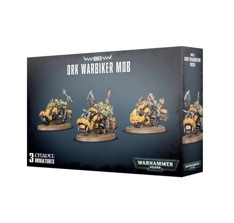 ORKS WARBIKER MOB