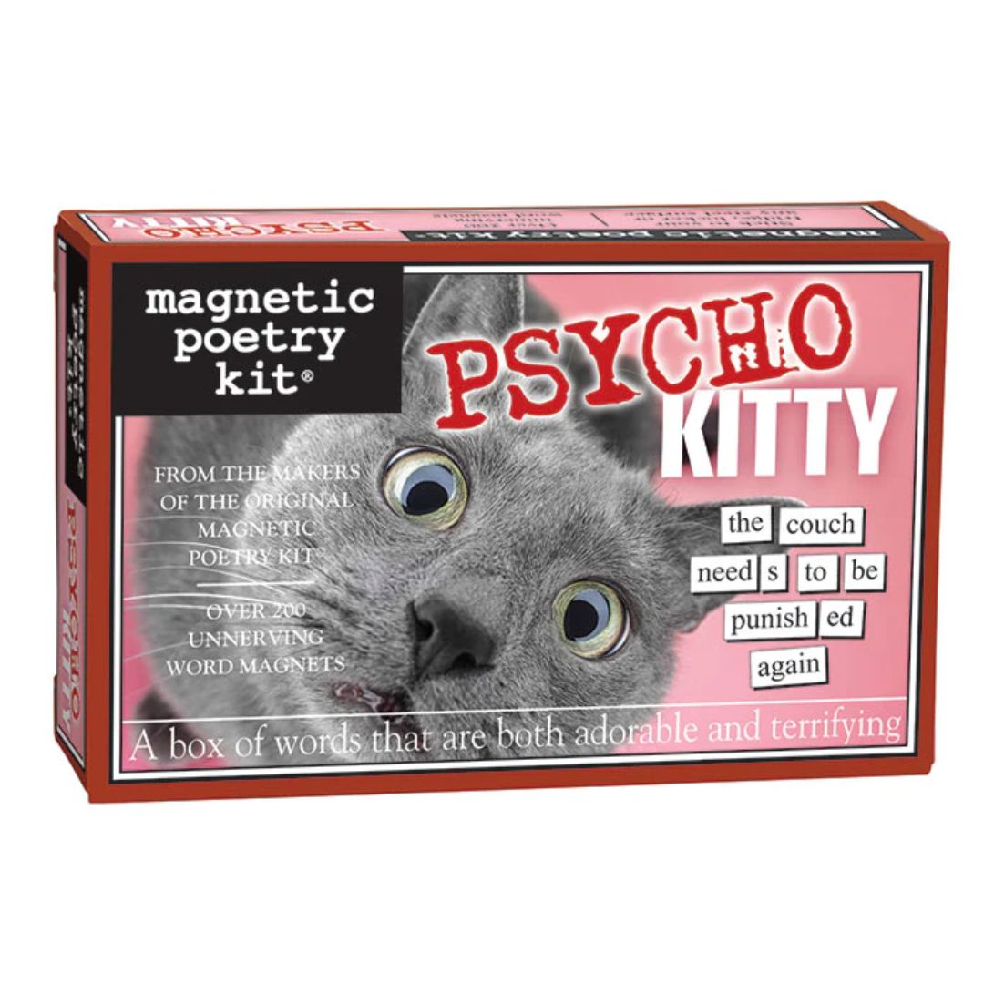 MAGNETIC POETRY PSYCHO KITTY