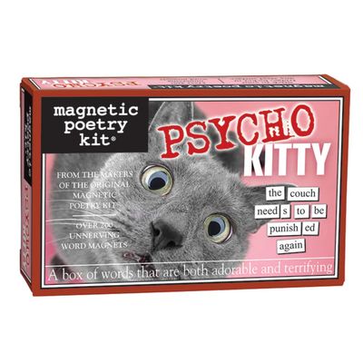 MAGNETIC POETRY PSYCHO KITTY