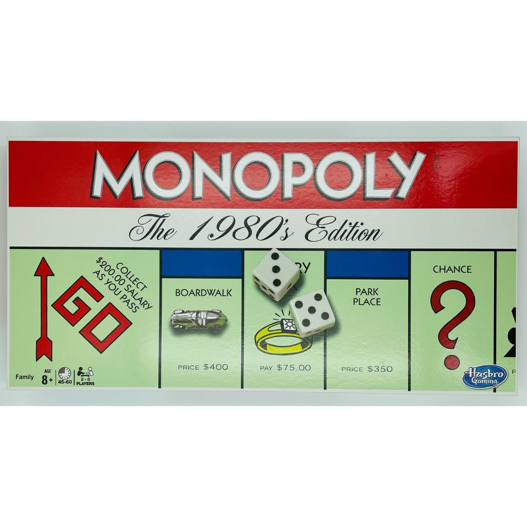 MONOPOLY THE 1980s EDITION