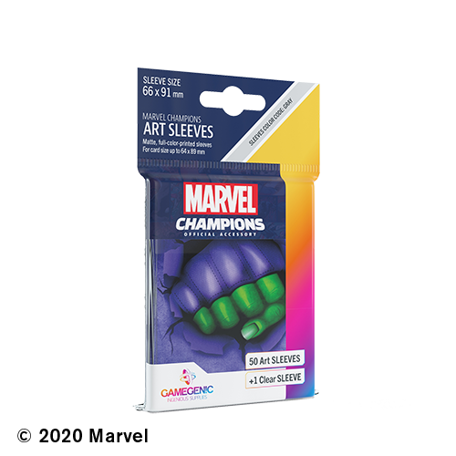 GAMEGENIC: MARVEL CHAMPIONS: SHE-HULK ART SLEEVES (50)