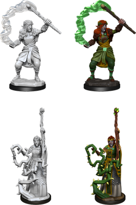 MINIS: D&amp;D: FIRBOLG FEMALE DRUID