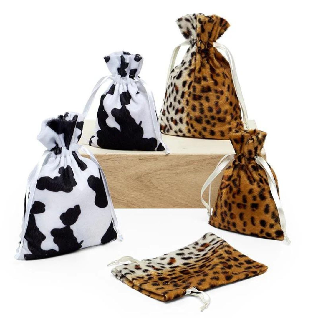 DICE BAG: ANIMAL FAUX FUR