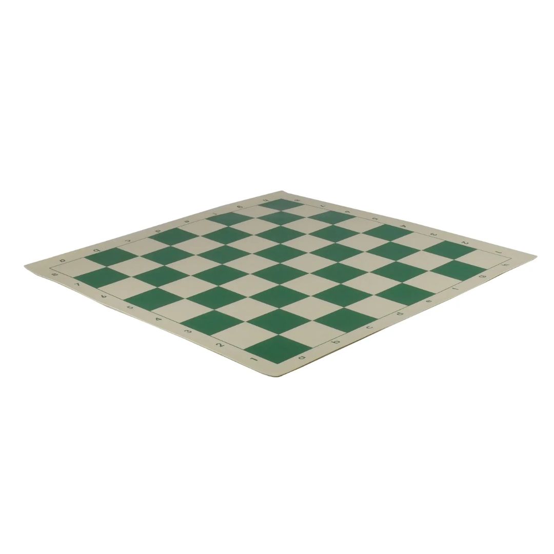 CHESS BOARD 20&quot; VINYL ROLL UP MAT w/ 2.25&quot; SQ