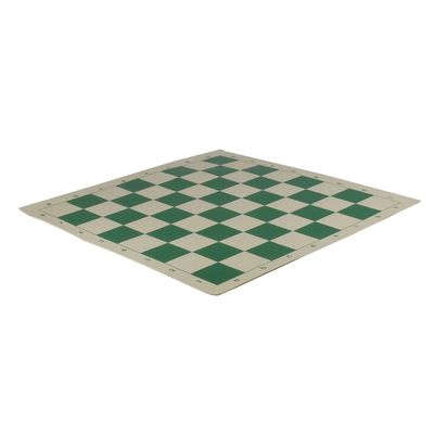 CHESS BOARD 20&quot; VINYL ROLL UP MAT w/ 2.25&quot; SQ