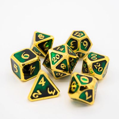 dh DICE SET 7 METAL DARK ARTS CONTAGION