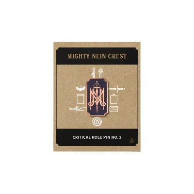 PIN: CRITICAL ROLE - NO. 3 MIGHTY NEIN CREST