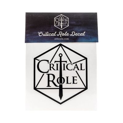 CRITICAL ROLE LOGO DECAL CRITICAL ROLE LOGO DECAL