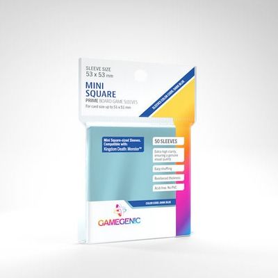 GAMEGENIC: PRIME - MINI SQUARE SLEEVES (50)
