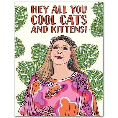 CARD - HEY ALL YOU COOL CATS &amp; KITTENS