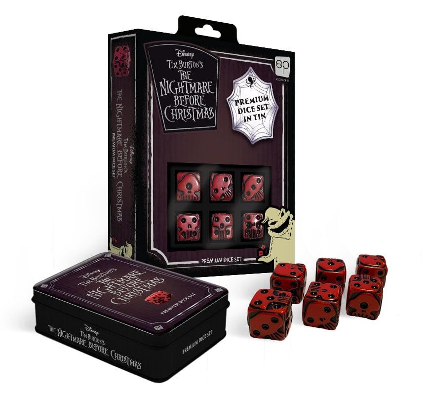NIGHTMARE BEFORE CHRISTMAS PREMIUM DICE SET
