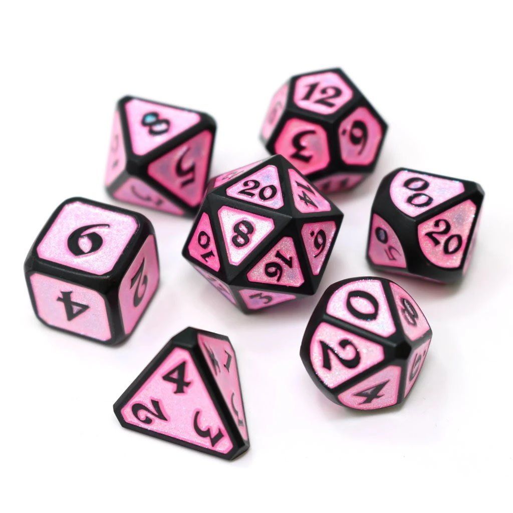 dh DICE SET 7 METAL MYTHICA DREAMSCAPE APHRODITE