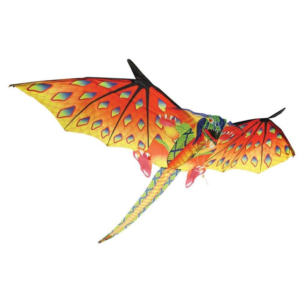KITE GREEN DRAGON 3D SUPERSIZE 76&quot;
