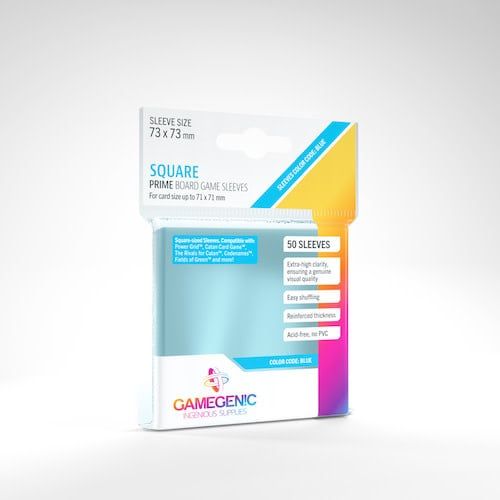 GAMEGENIC: PRIME - SQUARE SLEEVES (50)