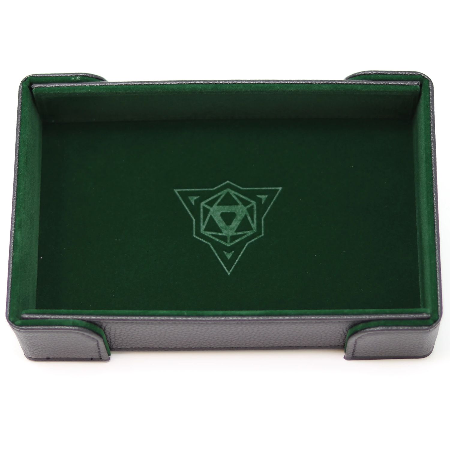 DICE TRAY: MAGNETIC GREEN RECTANGLE
